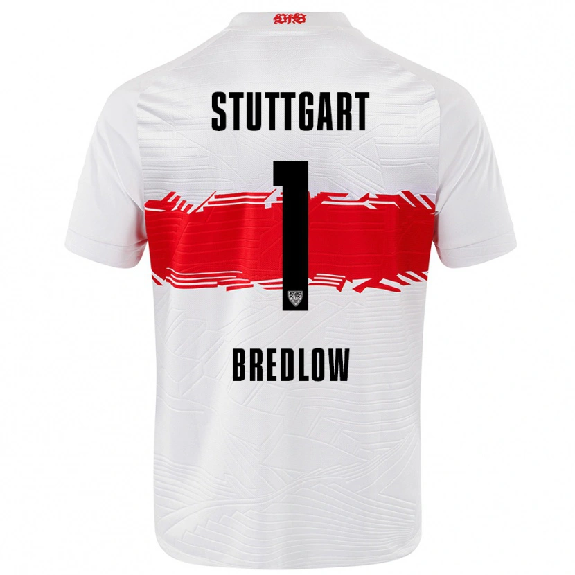 Danxen Kinder Fabian Bredlow #1 Weiß Rot Heimtrikot Trikot 2025/26 T-Shirt Österreich