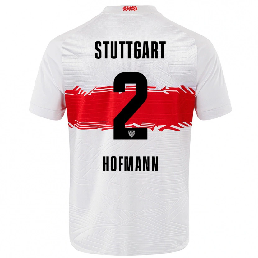 Danxen Kinder Linette Hofmann #2 Weiß Rot Heimtrikot Trikot 2025/26 T-Shirt Österreich