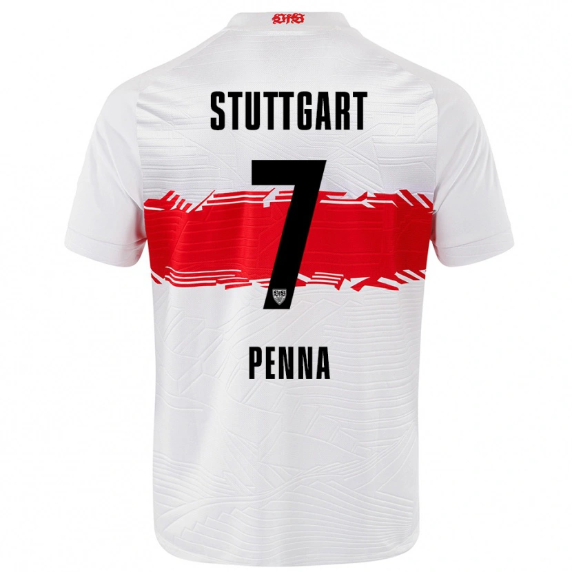 Danxen Kinder Lauri Penna #7 Weiß Rot Heimtrikot Trikot 2025/26 T-Shirt Österreich