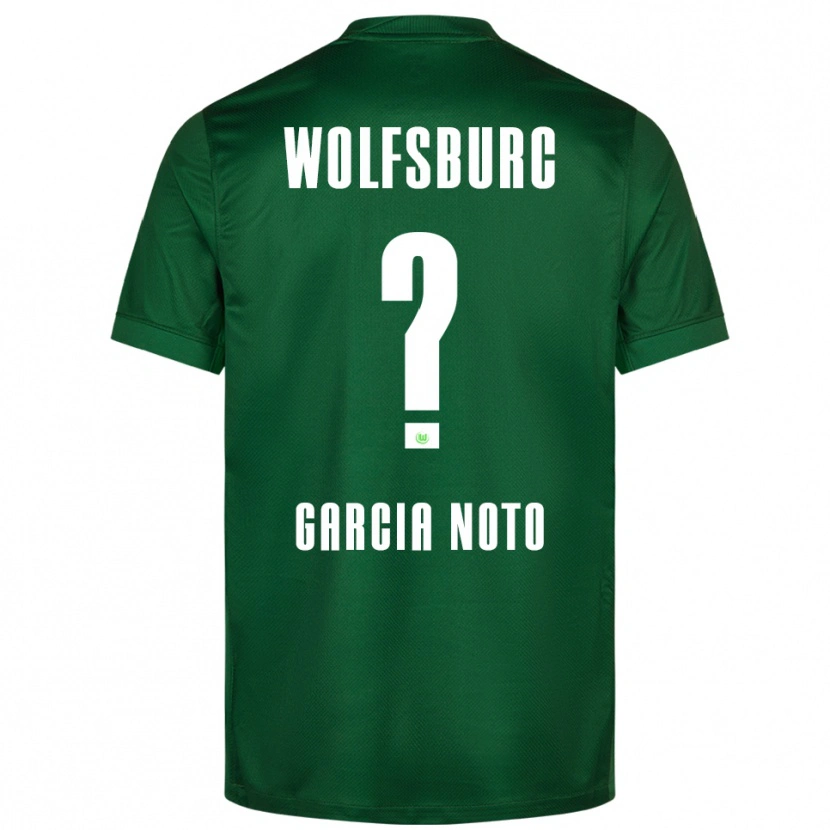 Danxen Kinder Estefano Garcia Noto #0 Grün Weiß Heimtrikot Trikot 2025/26 T-Shirt Österreich