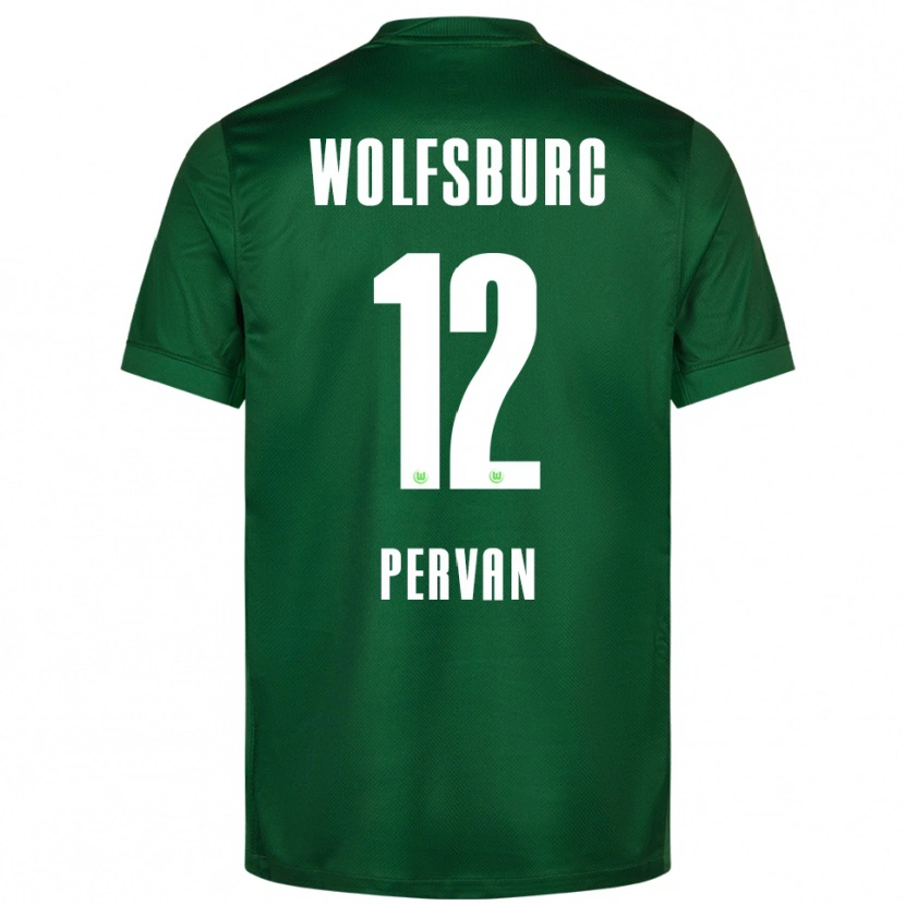 Danxen Kinder Pavao Pervan #12 Grün Weiß Heimtrikot Trikot 2025/26 T-Shirt Österreich
