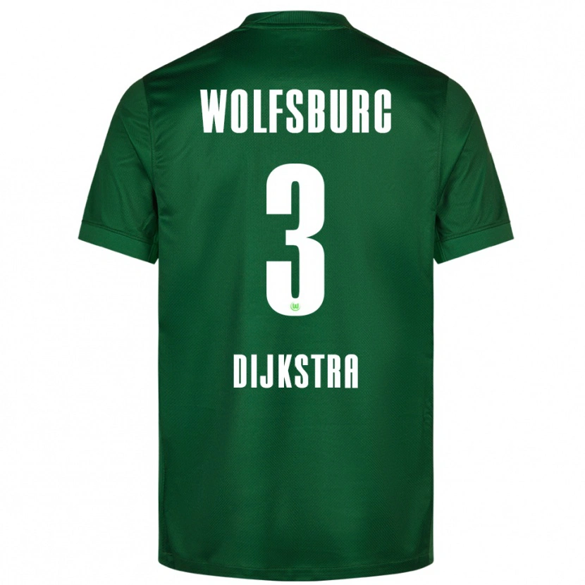 Danxen Kinder Caitlin Dijkstra #3 Grün Weiß Heimtrikot Trikot 2025/26 T-Shirt Österreich