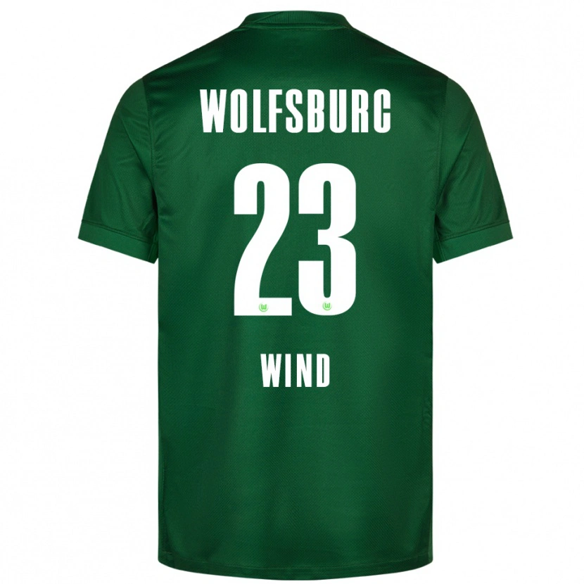 Danxen Kinder Jonas Wind #23 Grün Weiß Heimtrikot Trikot 2025/26 T-Shirt Österreich