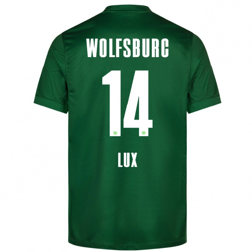 Danxen Kinder Finn-Marco Lux #14 Grün Weiß Heimtrikot Trikot 2025/26 T-Shirt Österreich