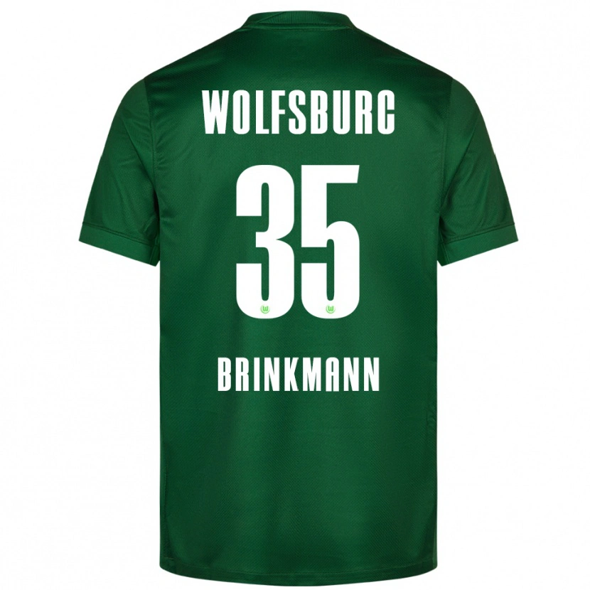 Danxen Kinder Karla Brinkmann #35 Grün Weiß Heimtrikot Trikot 2025/26 T-Shirt Österreich