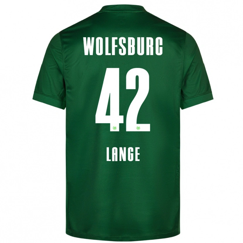Danxen Kinder Felix Lange #42 Grün Weiß Heimtrikot Trikot 2025/26 T-Shirt Österreich