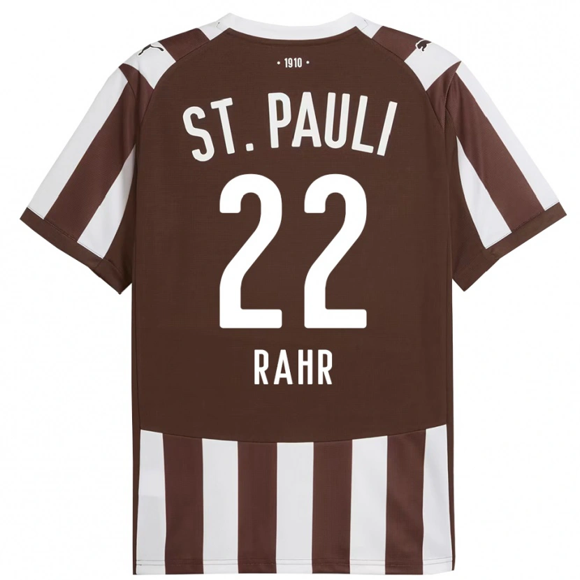 Danxen Kinder Calvin Rahr #22 Kaffee Weiß Heimtrikot Trikot 2025/26 T-Shirt Österreich