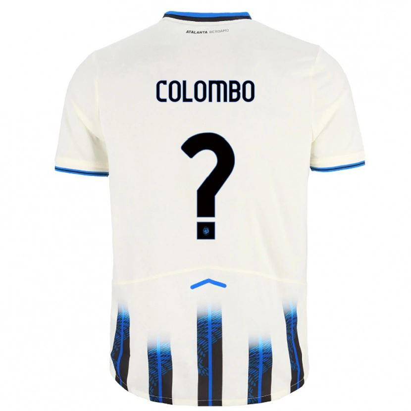 Danxen Kinder William Colombo #0 Weiß Blau Auswärtstrikot Trikot 2025/26 T-Shirt Österreich