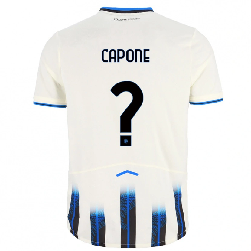Danxen Kinder Christian Capone #0 Weiß Blau Auswärtstrikot Trikot 2025/26 T-Shirt Österreich