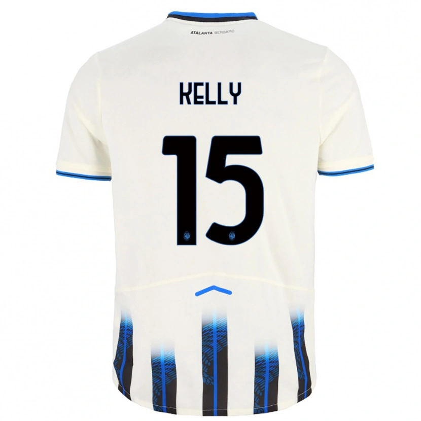 Danxen Kinder Maegan Kelly #15 Weiß Blau Auswärtstrikot Trikot 2025/26 T-Shirt Österreich