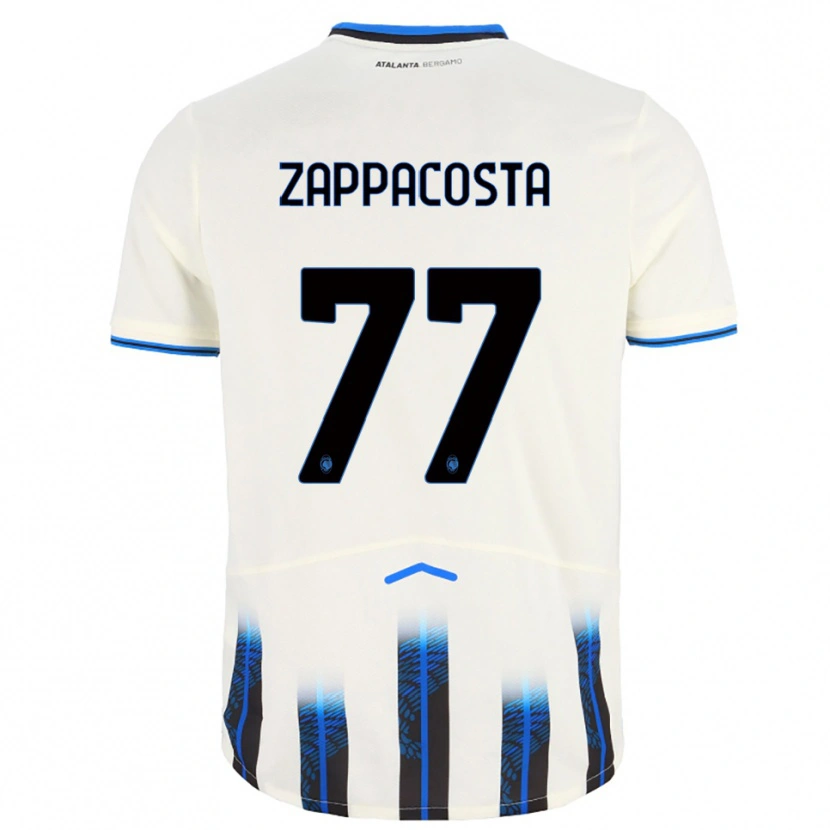Danxen Kinder Davide Zappacosta #77 Weiß Blau Auswärtstrikot Trikot 2025/26 T-Shirt Österreich