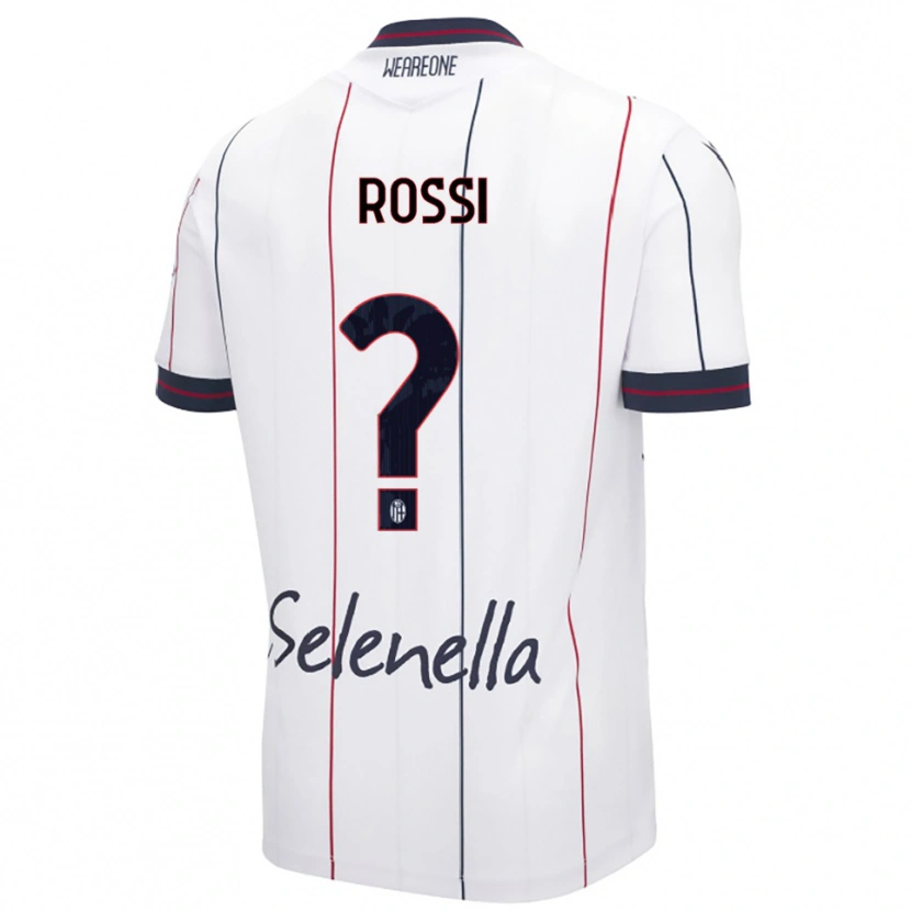 Danxen Kinder Alice Rossi #0 Weiß Königsblau Auswärtstrikot Trikot 2025/26 T-Shirt Österreich