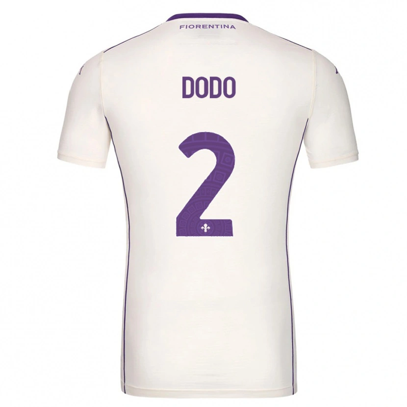 Danxen Kinder Dodô #2 Weiß Lila Rot Auswärtstrikot Trikot 2025/26 T-Shirt Österreich