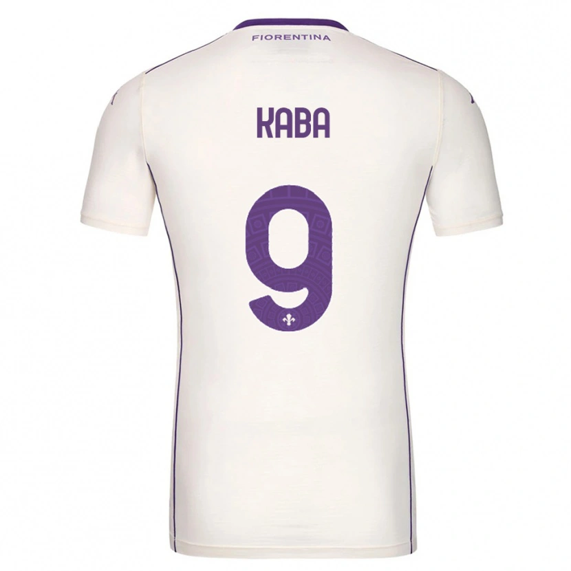Danxen Kinder Karamoko Kaba #9 Weiß Lila Rot Auswärtstrikot Trikot 2025/26 T-Shirt Österreich