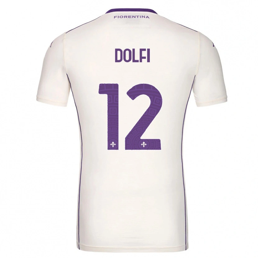 Danxen Kinder Brando Dolfi #12 Weiß Lila Rot Auswärtstrikot Trikot 2025/26 T-Shirt Österreich