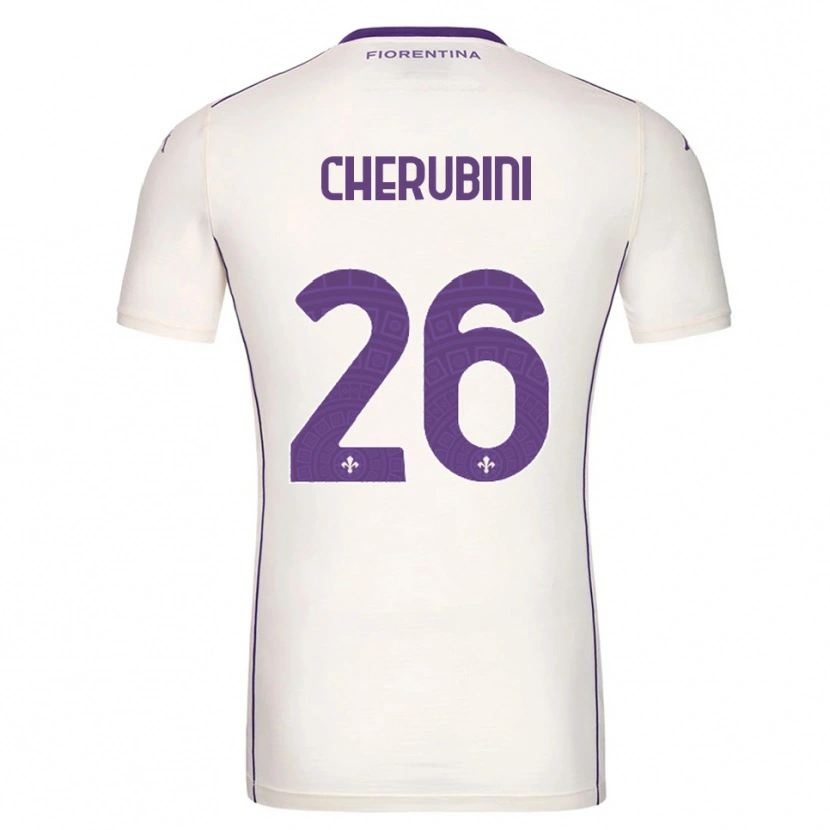 Danxen Kinder Maya Cherubini #26 Weiß Lila Rot Auswärtstrikot Trikot 2025/26 T-Shirt Österreich