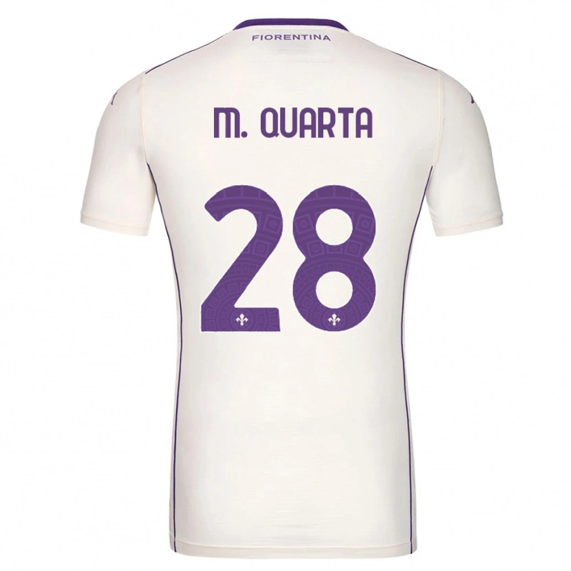 Danxen Kinder Lucas Martinez Quarta #28 Weiß Lila Rot Auswärtstrikot Trikot 2025/26 T-Shirt Österreich