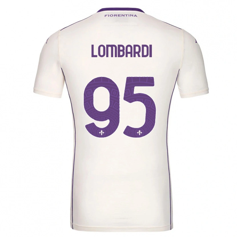 Danxen Kinder Emma Lombardi #95 Weiß Lila Rot Auswärtstrikot Trikot 2025/26 T-Shirt Österreich