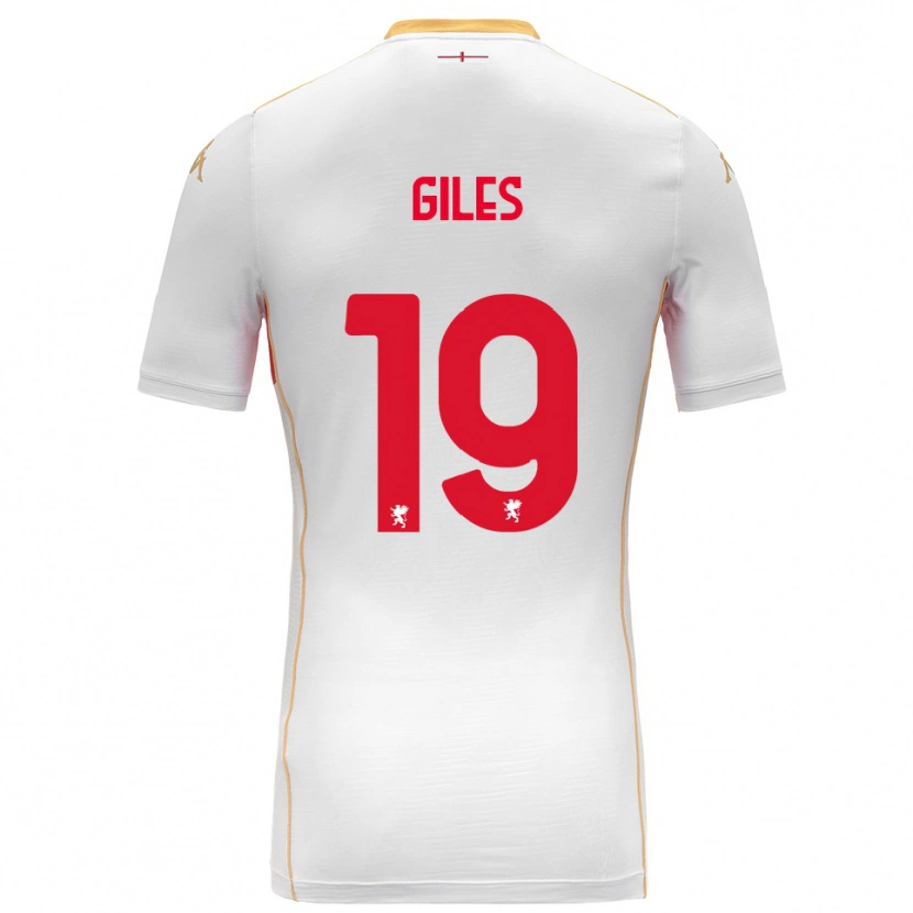 Danxen Kinder Heidi Giles #19 Weiß Rot Auswärtstrikot Trikot 2025/26 T-Shirt Österreich