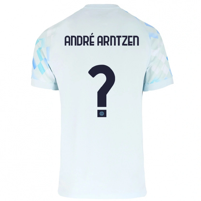 Danxen Kinder Matheo André Arntzen #0 Weiß Blau Auswärtstrikot Trikot 2025/26 T-Shirt Österreich