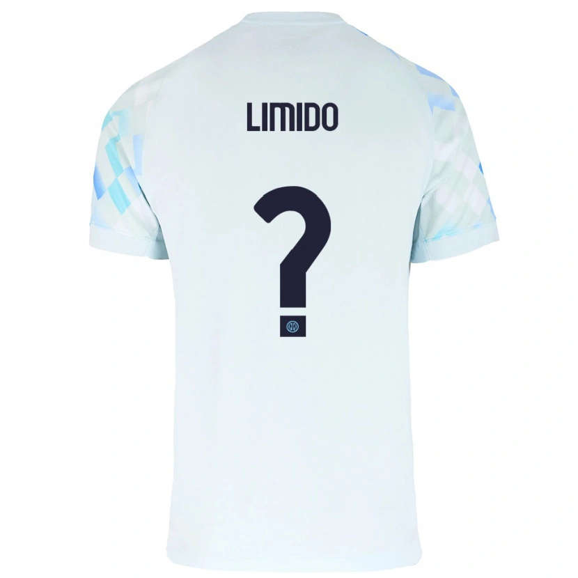 Danxen Kinder Federico Limido #0 Weiß Blau Auswärtstrikot Trikot 2025/26 T-Shirt Österreich
