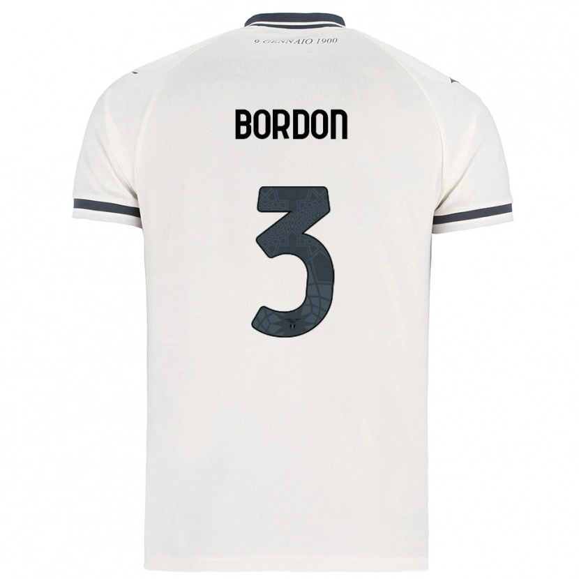 Danxen Kinder Ricardo Bordon #3 Weiß Marineblau Auswärtstrikot Trikot 2025/26 T-Shirt Österreich