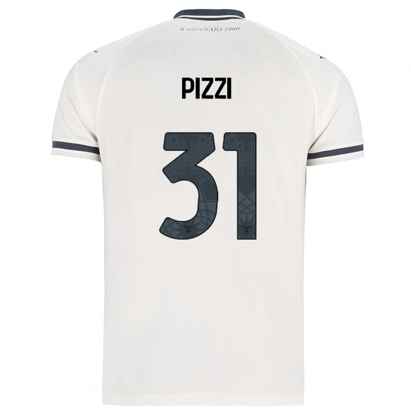 Danxen Kinder Giorgia Pizzi #31 Weiß Marineblau Auswärtstrikot Trikot 2025/26 T-Shirt Österreich