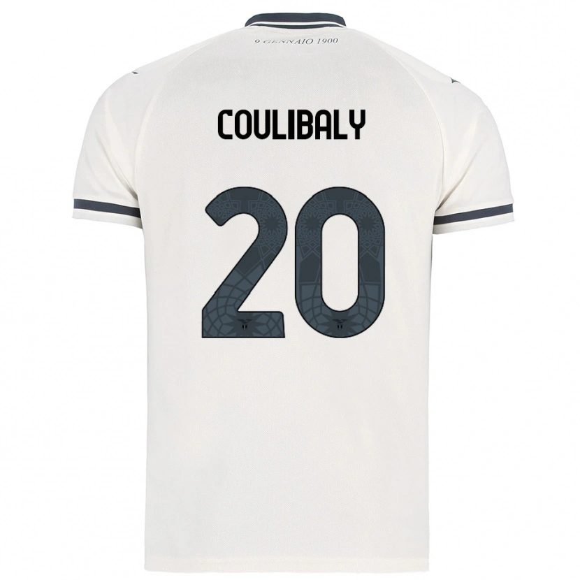 Danxen Kinder Larsson Coulibaly #20 Weiß Marineblau Auswärtstrikot Trikot 2025/26 T-Shirt Österreich