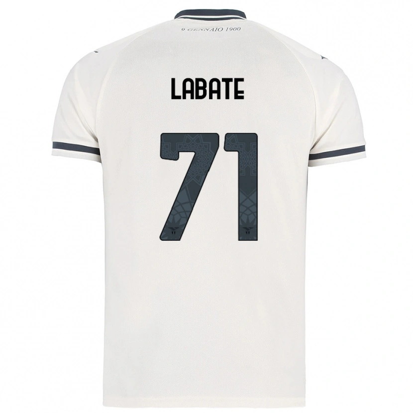 Danxen Kinder Camilla Labate #71 Weiß Marineblau Auswärtstrikot Trikot 2025/26 T-Shirt Österreich
