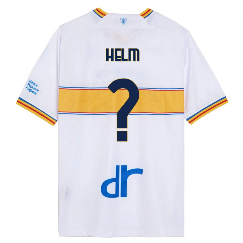 Danxen Kinder Adrian Helm #0 Weiß Gelb Auswärtstrikot Trikot 2025/26 T-Shirt Österreich