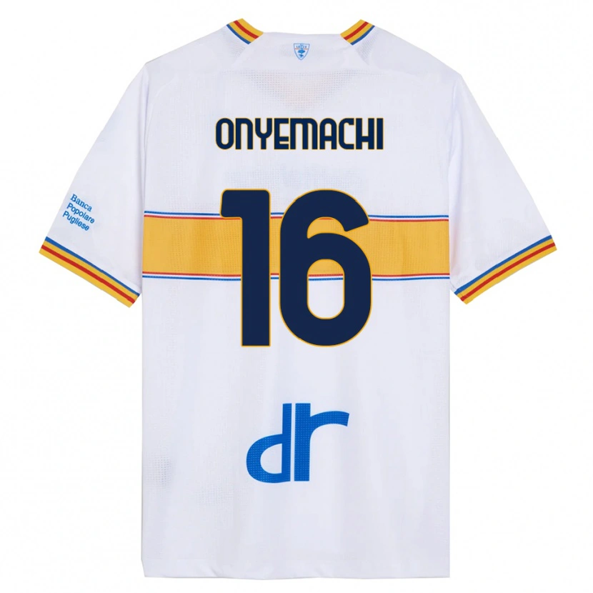 Danxen Kinder Divine Onyemachi #16 Weiß Gelb Auswärtstrikot Trikot 2025/26 T-Shirt Österreich