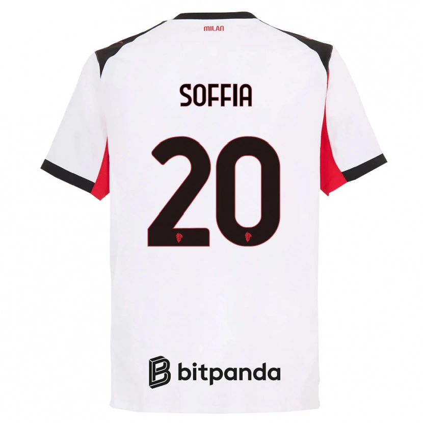 Danxen Kinder Angelica Soffia #20 Weiß Schwarz Auswärtstrikot Trikot 2025/26 T-Shirt Österreich