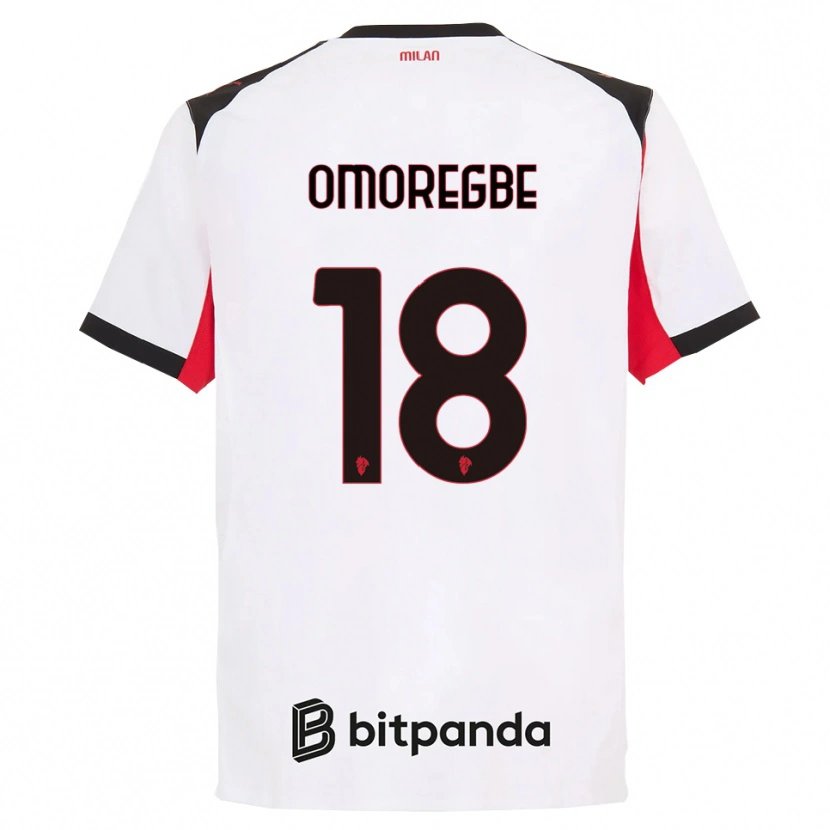 Danxen Kinder Bob Murphy Omoregbe #18 Weiß Schwarz Auswärtstrikot Trikot 2025/26 T-Shirt Österreich