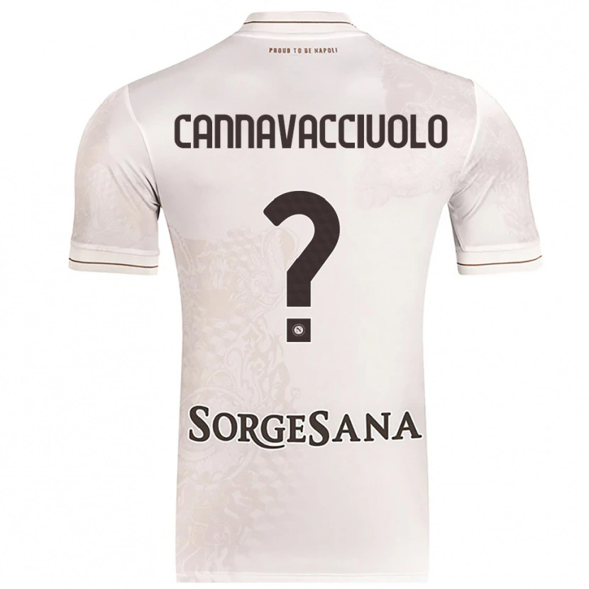 Danxen Kinder Luigi Pio Cannavacciuolo #0 Champagner Braun Auswärtstrikot Trikot 2025/26 T-Shirt Österreich