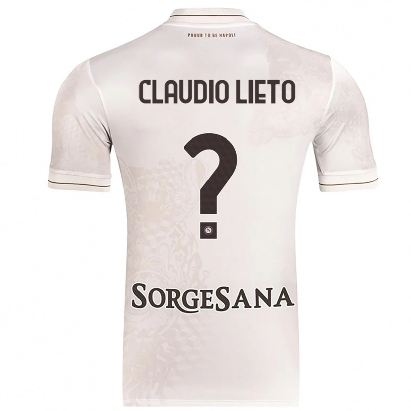 Danxen Kinder Claudio Lieto #0 Champagner Braun Auswärtstrikot Trikot 2025/26 T-Shirt Österreich