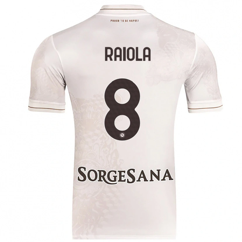Danxen Kinder Arturo Raiola #8 Champagner Braun Auswärtstrikot Trikot 2025/26 T-Shirt Österreich