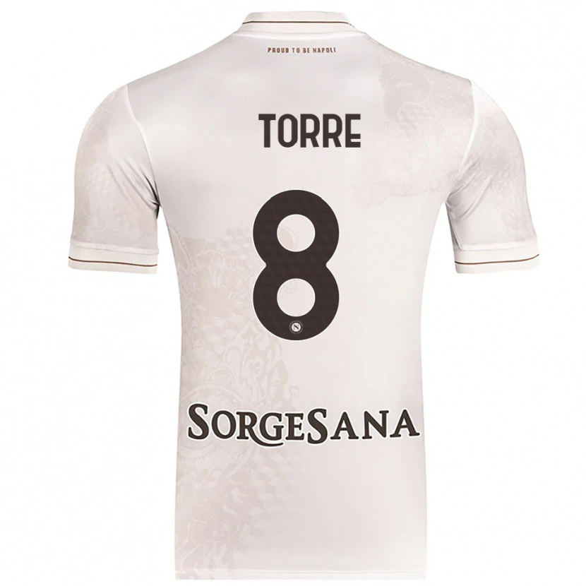 Danxen Kinder Christian Torre #8 Champagner Braun Auswärtstrikot Trikot 2025/26 T-Shirt Österreich