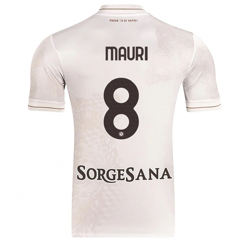 Danxen Kinder Claudia Mauri #8 Champagner Braun Auswärtstrikot Trikot 2025/26 T-Shirt Österreich