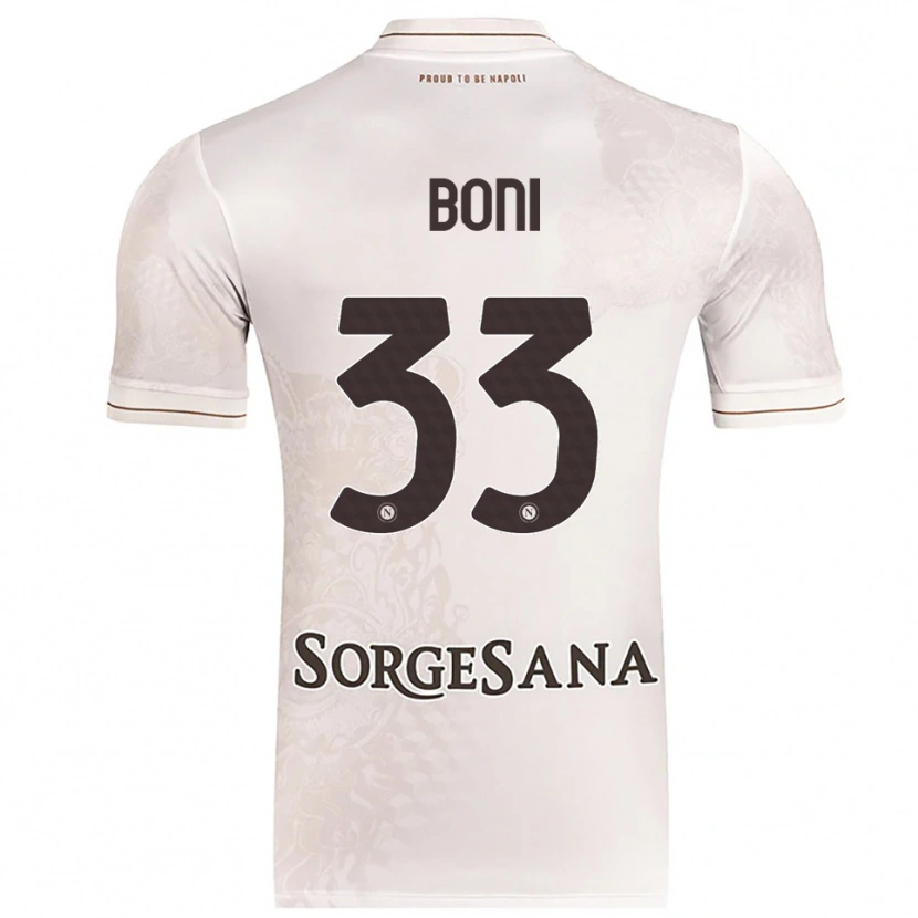 Danxen Kinder Landry Boni #33 Champagner Braun Auswärtstrikot Trikot 2025/26 T-Shirt Österreich