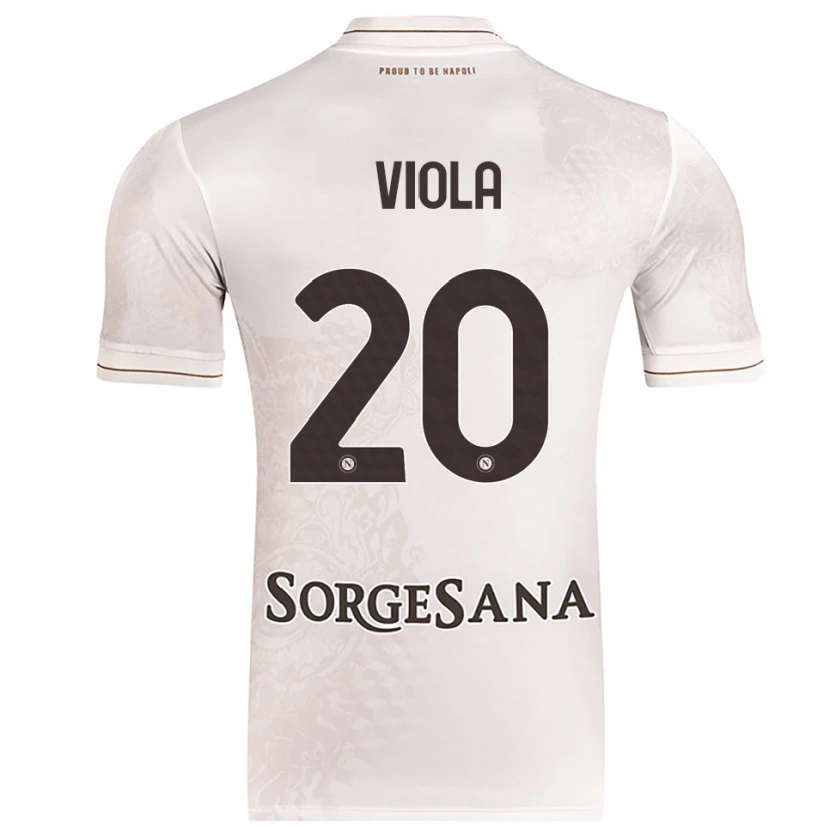 Danxen Kinder Nicola Viola #20 Champagner Braun Auswärtstrikot Trikot 2025/26 T-Shirt Österreich
