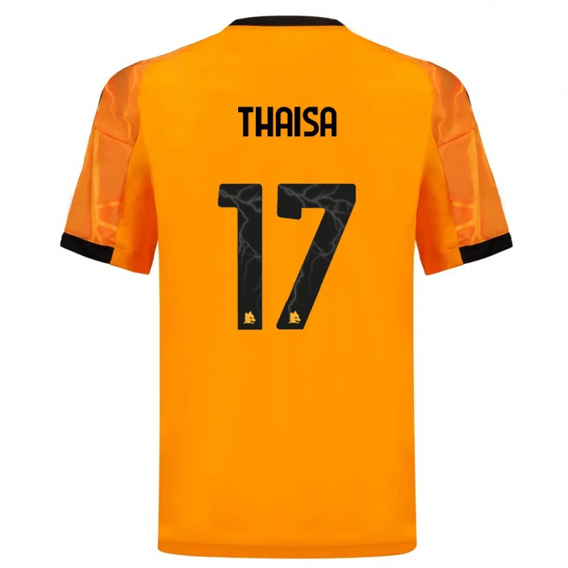 Danxen Kinder Thaisa #17 Orange Schwarz Auswärtstrikot Trikot 2025/26 T-Shirt Österreich