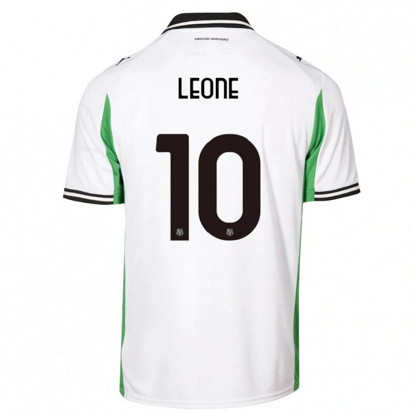Danxen Kinder Kevin Leone #10 Weiß Grün Schwarz Auswärtstrikot Trikot 2025/26 T-Shirt Österreich