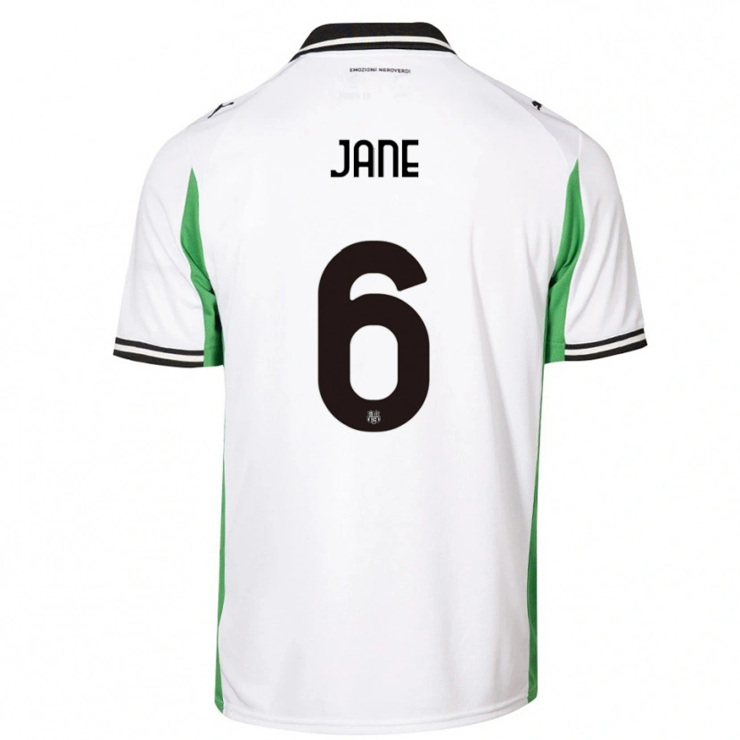 Danxen Kinder Refiloe Jane #6 Weiß Grün Schwarz Auswärtstrikot Trikot 2025/26 T-Shirt Österreich