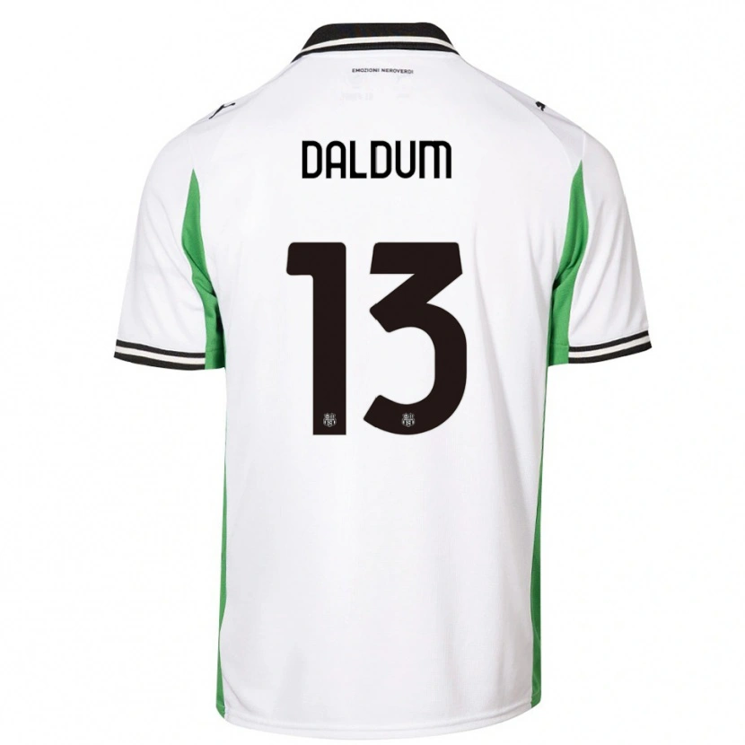 Danxen Kinder Sonosi Daldum #13 Weiß Grün Schwarz Auswärtstrikot Trikot 2025/26 T-Shirt Österreich