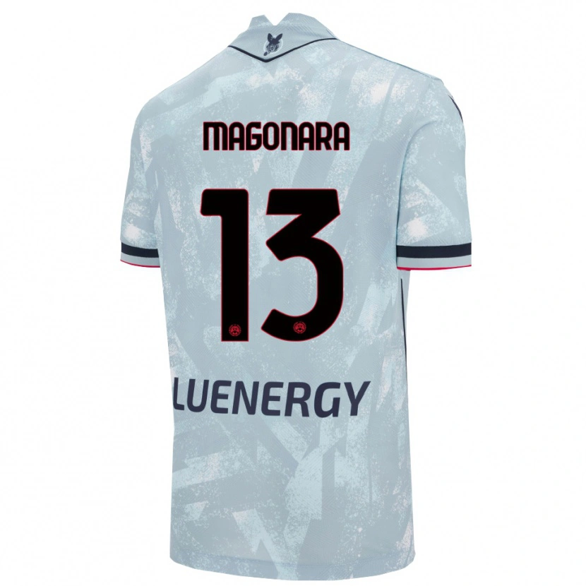 Danxen Kinder Matteo Magonara #13 Hellblau Schwarz Auswärtstrikot Trikot 2025/26 T-Shirt Österreich
