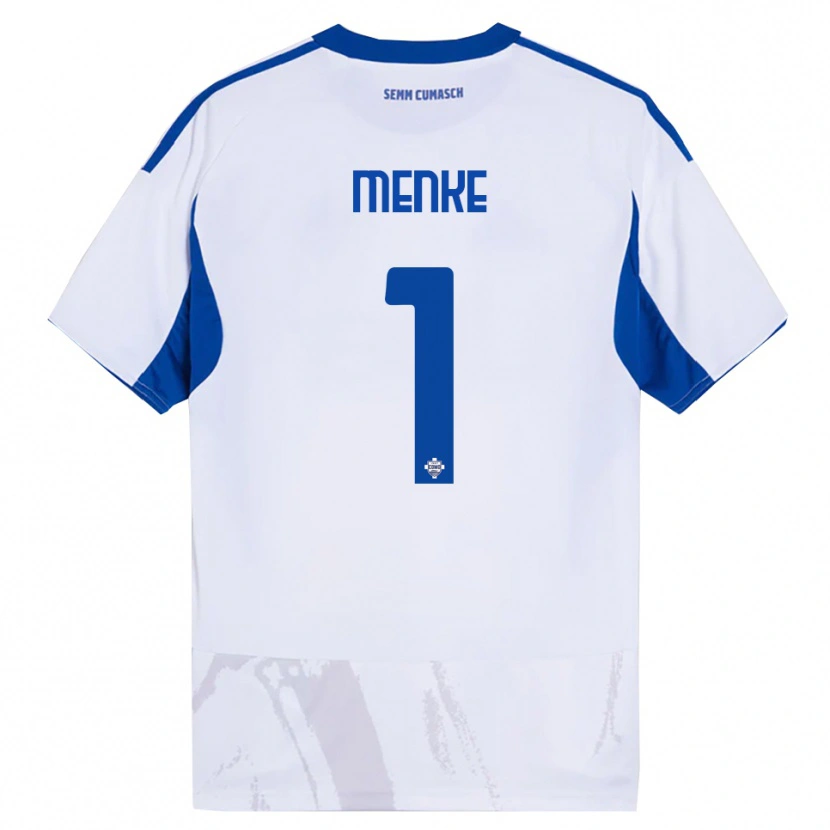 Danxen Kinder Henrique Menke #1 Weiß Blau Auswärtstrikot Trikot 2025/26 T-Shirt Österreich