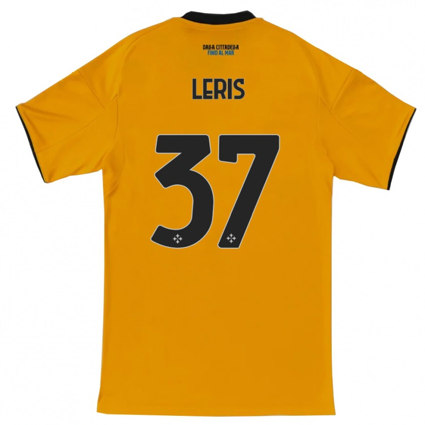 Danxen Kinder Mehdi Léris #37 Orange Blau Auswärtstrikot Trikot 2025/26 T-Shirt Österreich