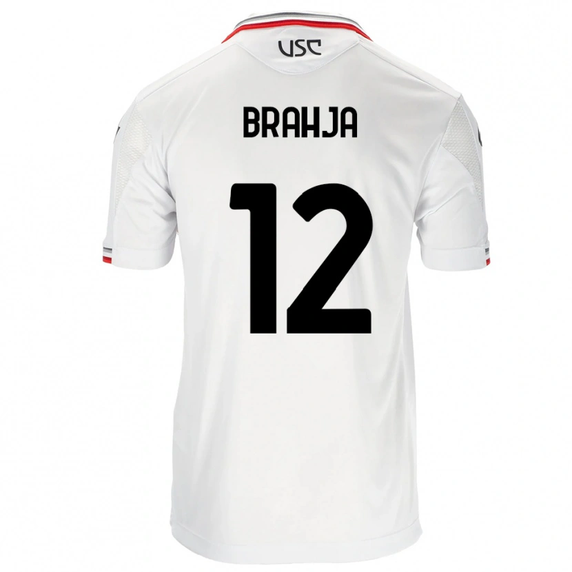 Danxen Kinder Thomas Brahja #12 Weiß Rot Auswärtstrikot Trikot 2025/26 T-Shirt Österreich