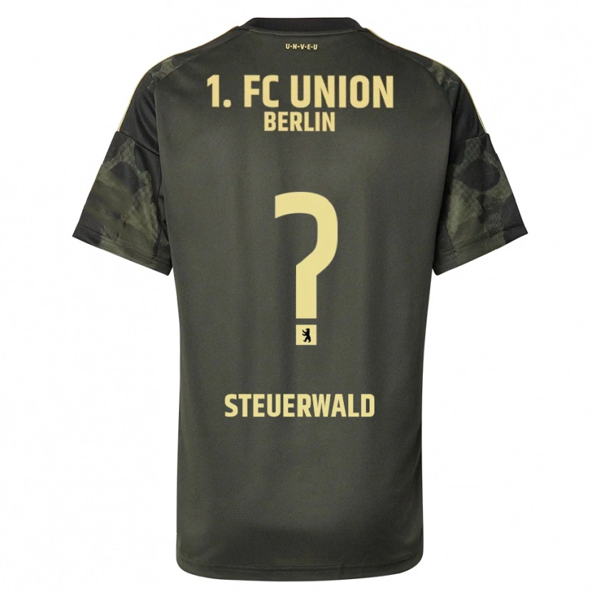 Danxen Kinder Samantha Steuerwald #0 Dunkelgrün Schwarz Auswärtstrikot Trikot 2025/26 T-Shirt Österreich