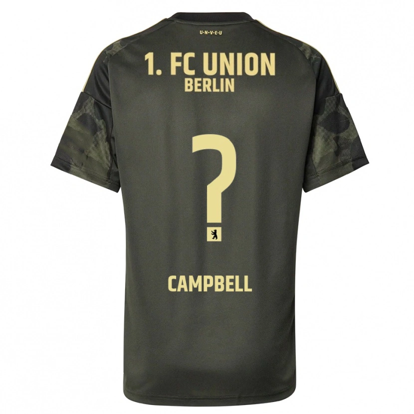 Danxen Kinder Eileen Campbell #0 Dunkelgrün Schwarz Auswärtstrikot Trikot 2025/26 T-Shirt Österreich